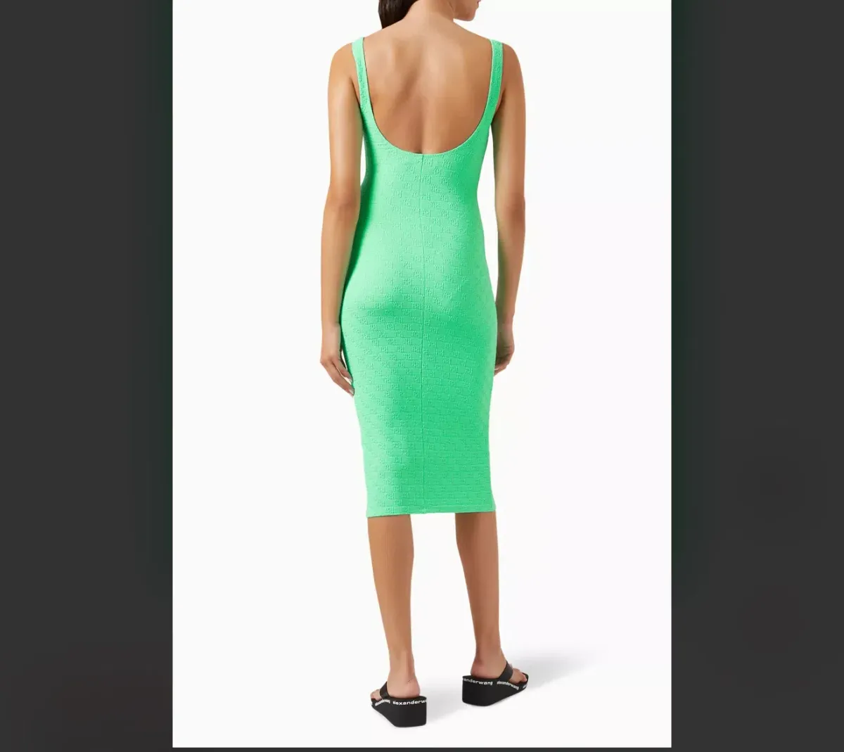 Alexander Wang Cami green dress - Image 6