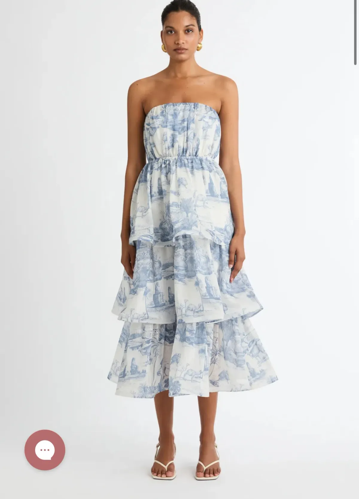 Sheike Sanctuary print dress  - Image 2