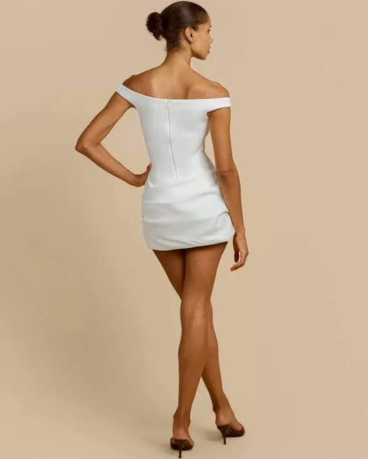 Arcina Ori Avery Mini Dress Ivory Size S / AU 8 - Image 4