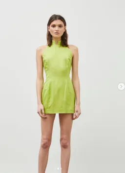 Van Der Kooij Absinthe Micro Mini Dress Size 6 for rent on The Volte - image 2