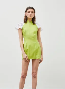 Van Der Kooij Absinthe Micro Mini Dress Size 6 for rent on The Volte - image 1