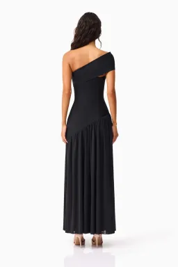 Elliatt Jesselle Off Shoulder Dress in Black for rent on The Volte - image 3