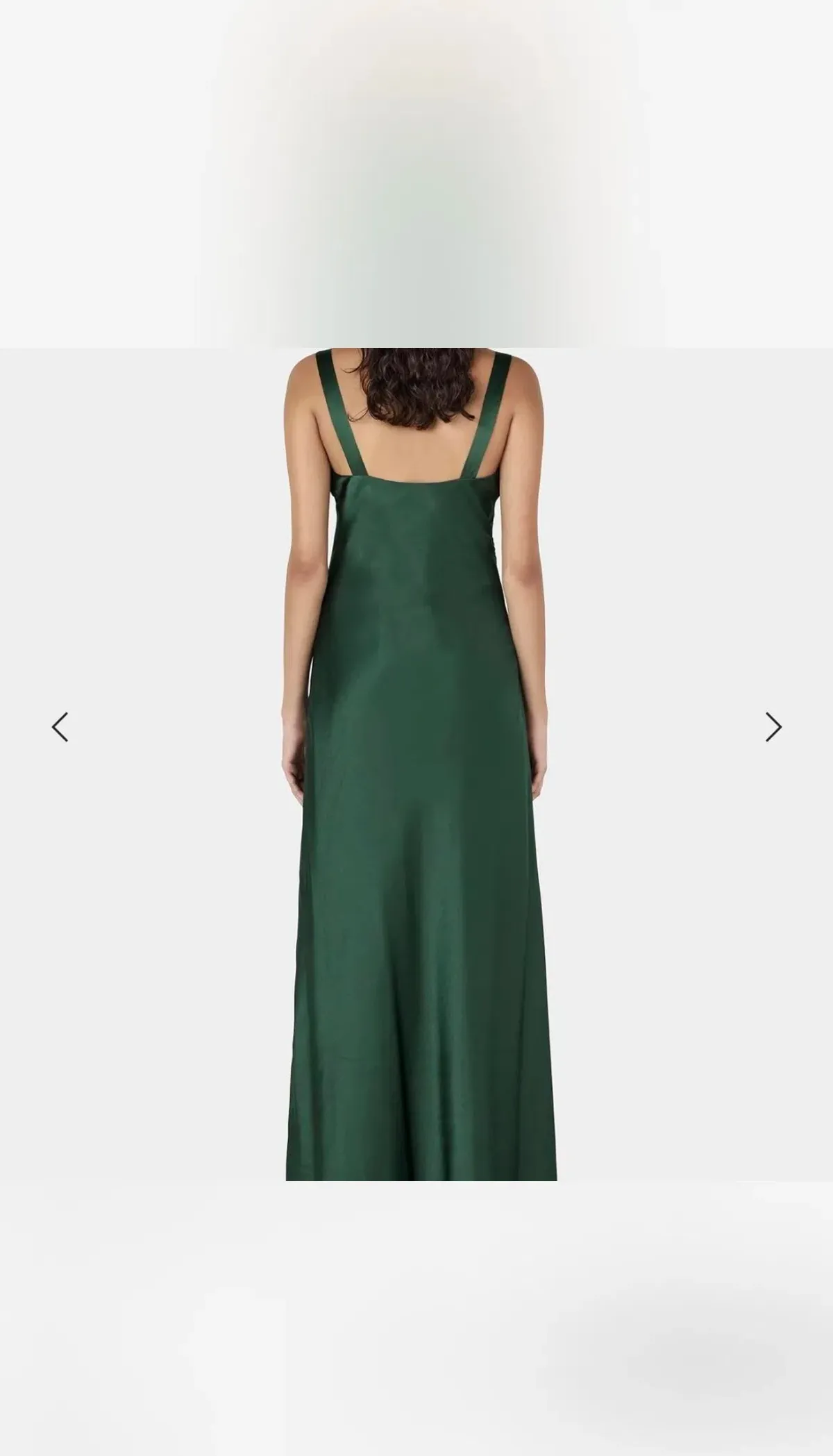 Hansen and Gretel Sadie dress pine green size small - Image 2