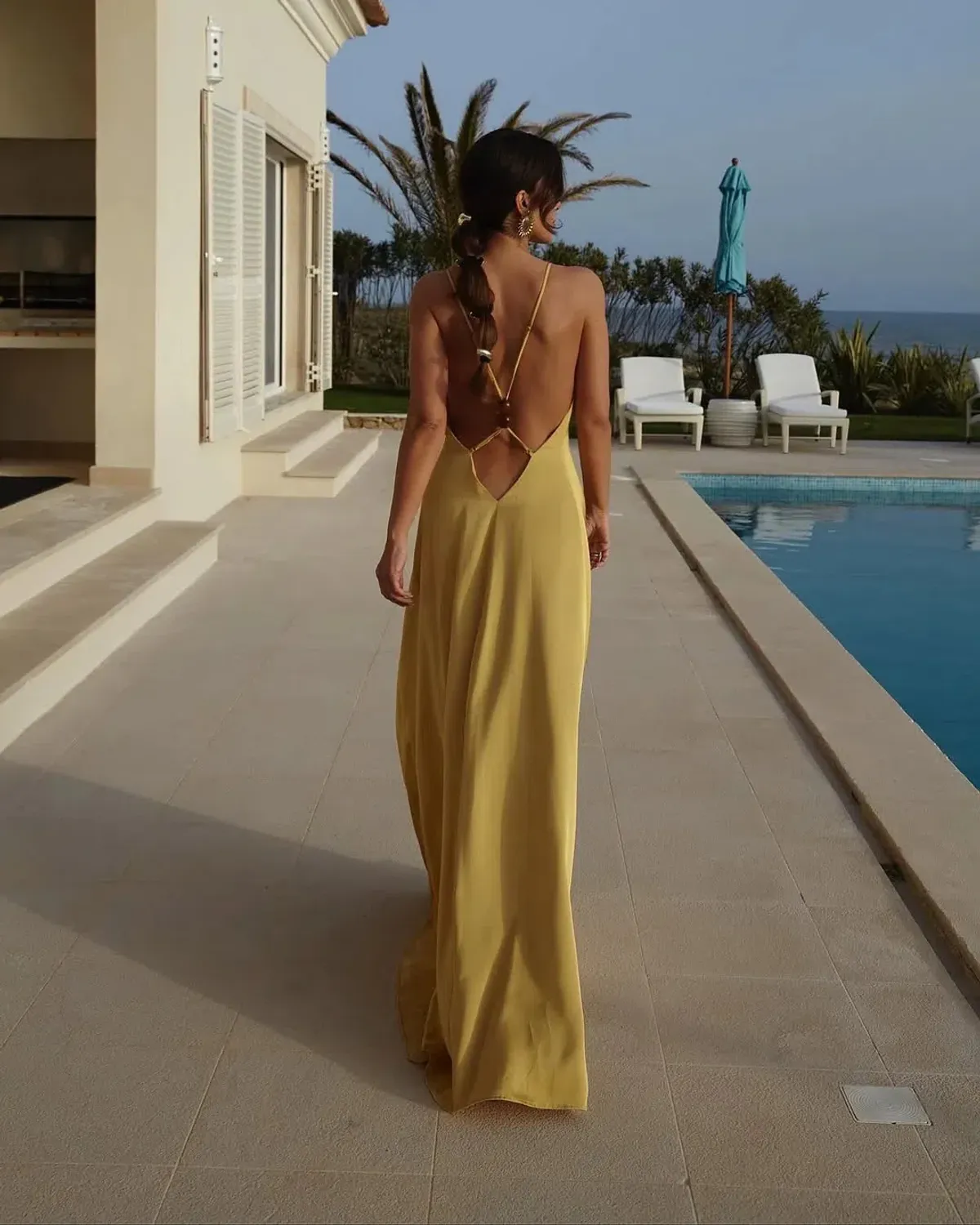 ARCINA ORI SOLEIL DRESS YELLOW SIZE 10 (M) - Image 9