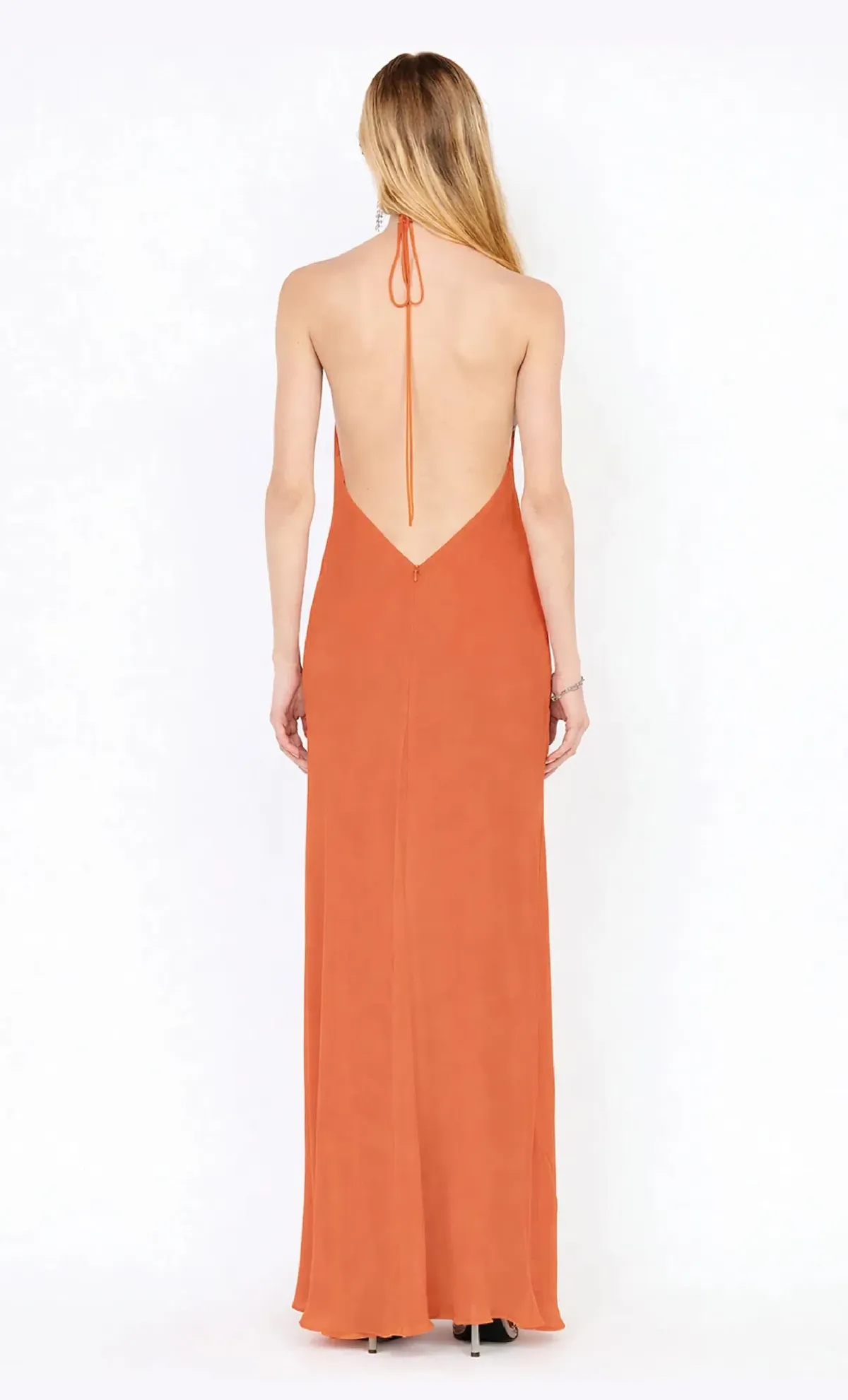 BEC & BRIDGE SABRINA DRAPE MAXI / PERSIMMON / SIZE 8 - Image 3