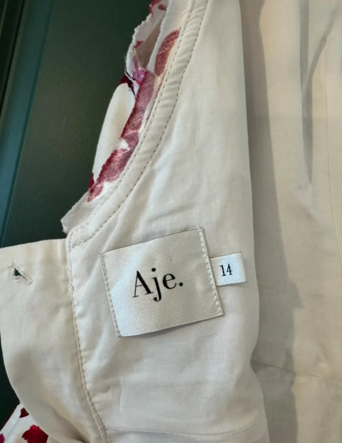 AJE Size 14 Suzette Mini Dress - Image 5