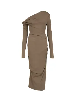 Paris Georgia Manahou Dress Brown Size 6 for rent on The Volte - image 3