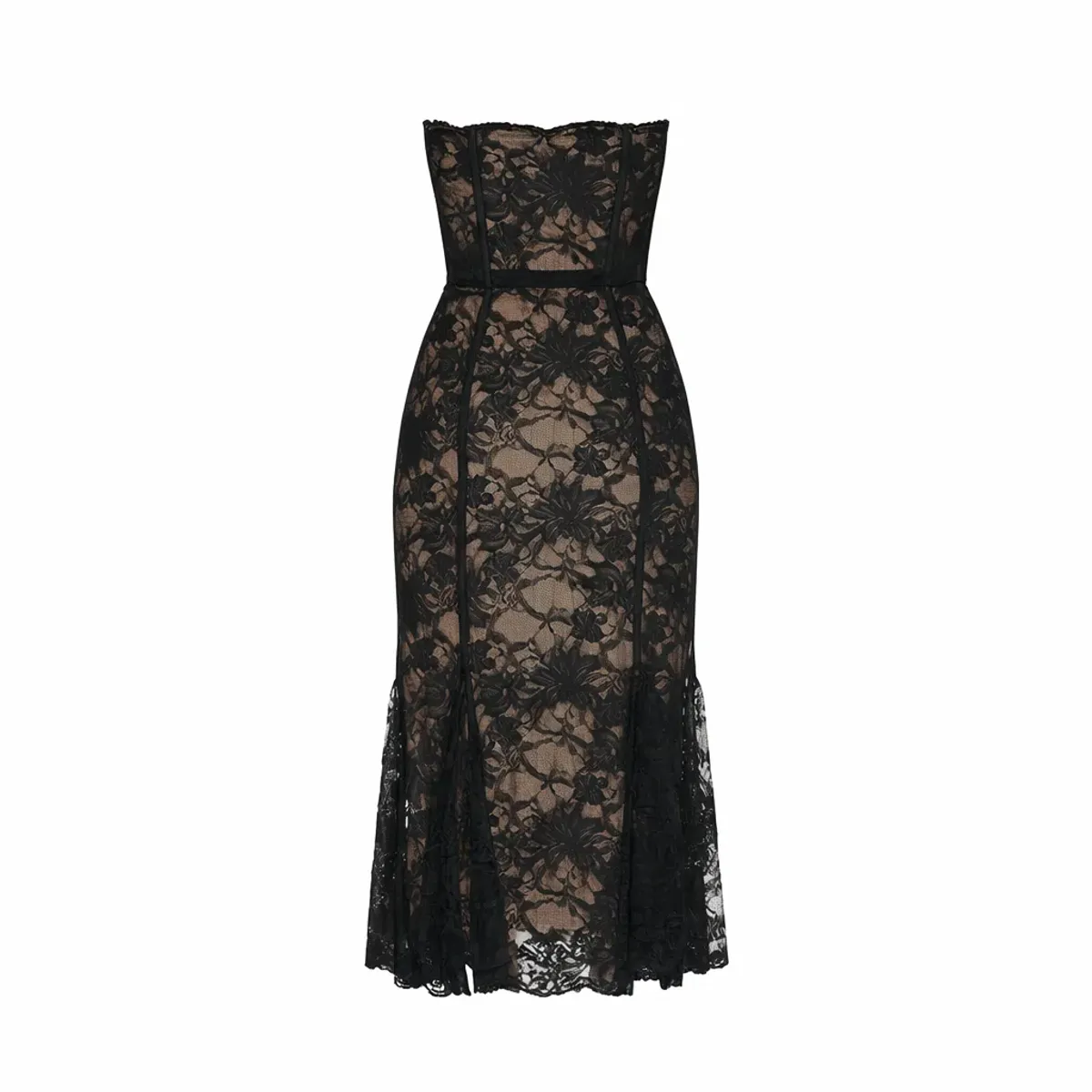 LOBA Lucienne Lace Midi Dress - Image 3