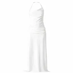 Bye Bambi Whynter Asymmetrical Maxi White for rent on The Volte - image 1