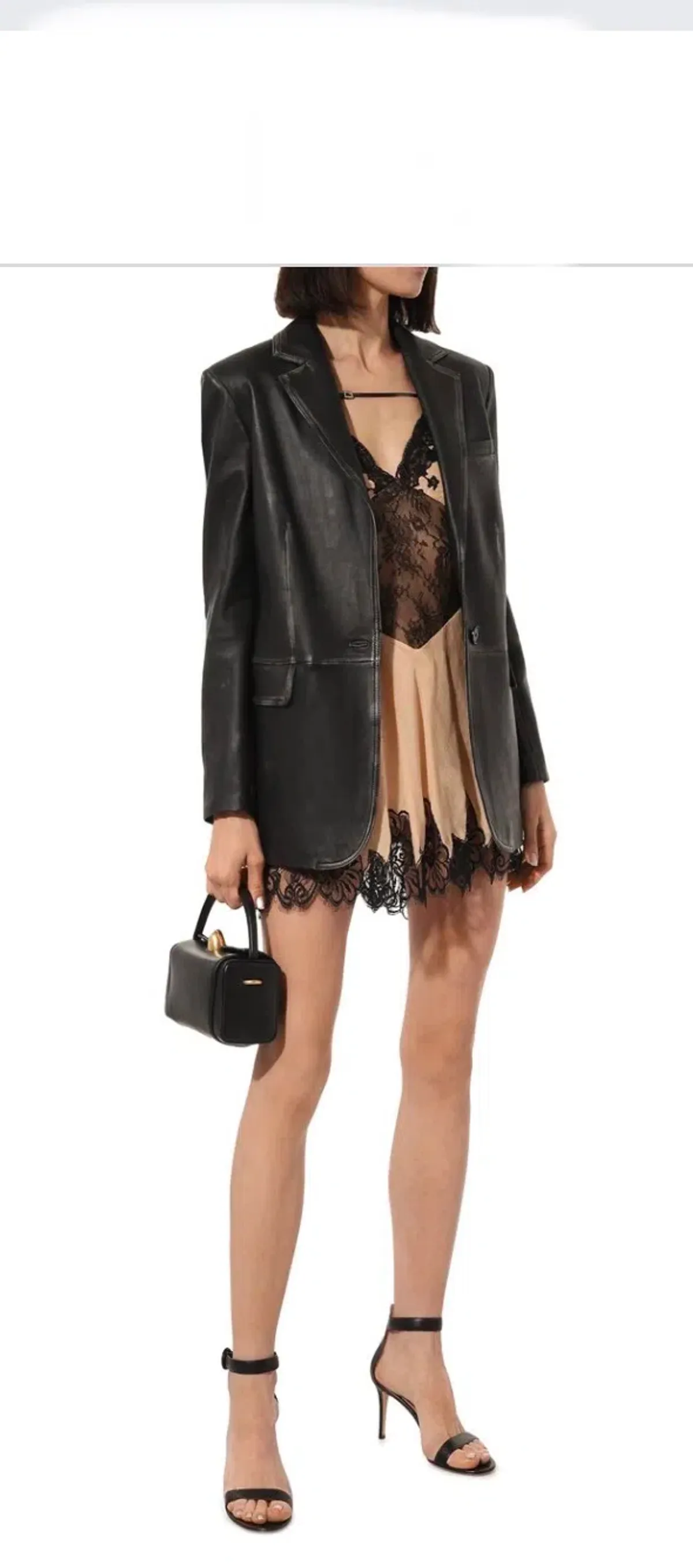 Gucci lace and chiffon dress - Image 3