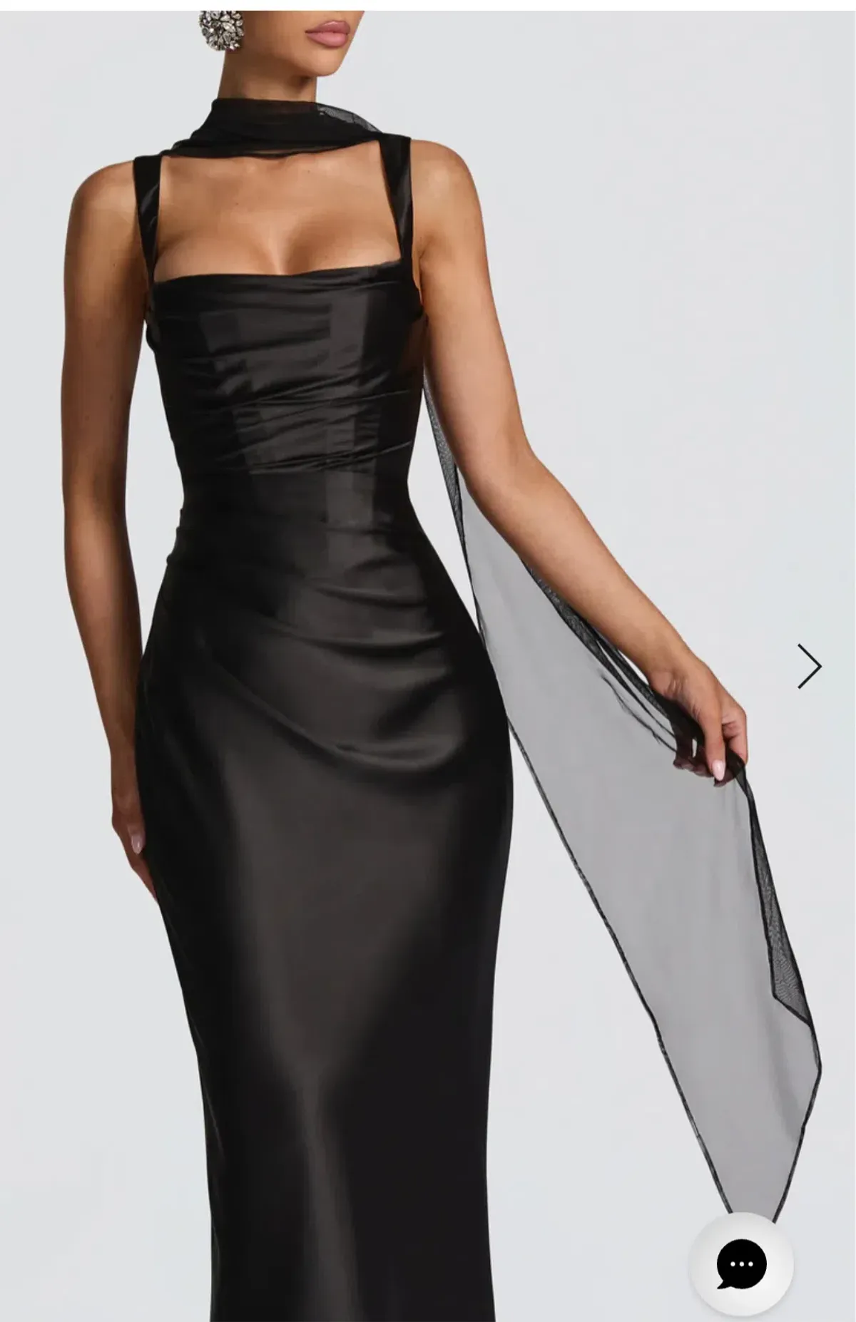 House of CB Women's Persephone Black Dress size M - Image 3