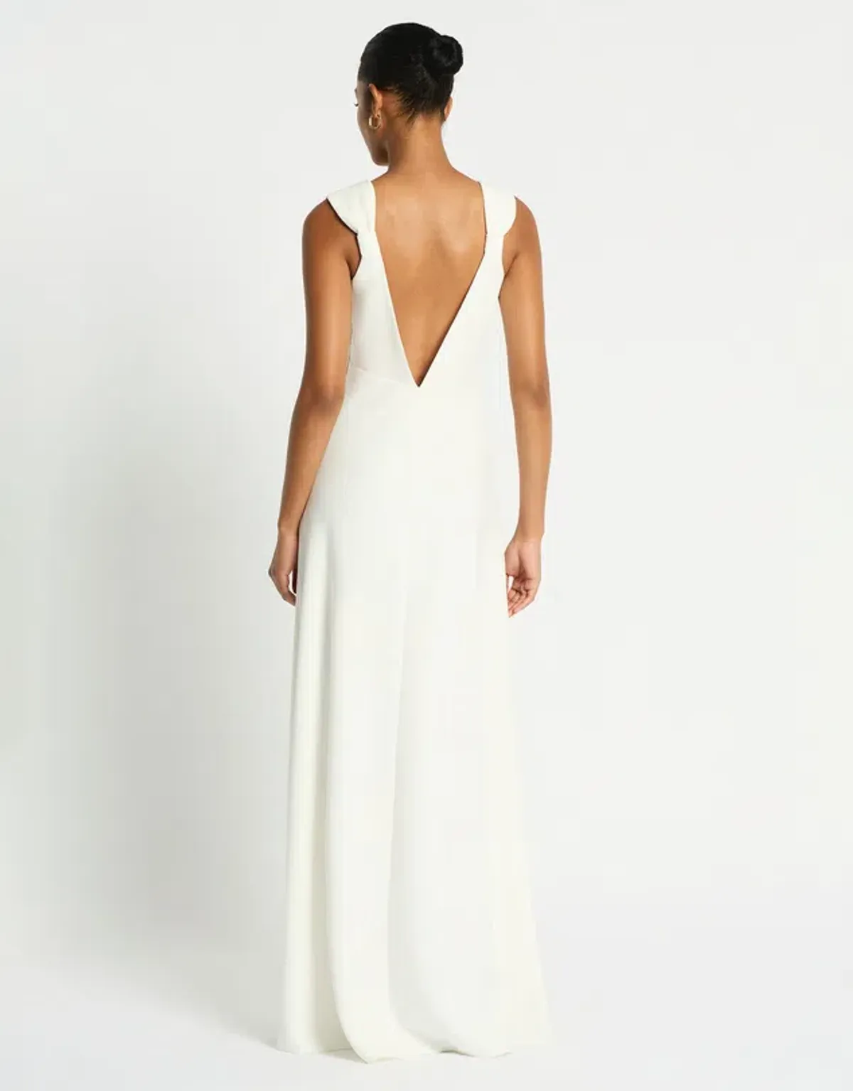 New SASS & BIDE Athena Dress in Ivory White - Size 10 - Formal Gown - Image 4