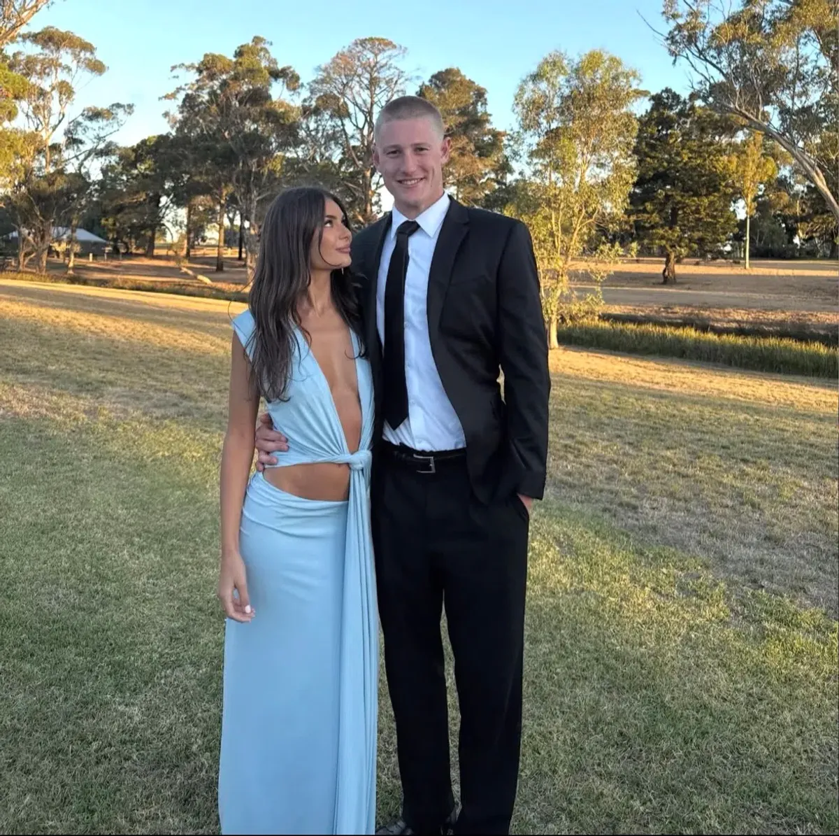 Arcina Ori Jade Dress Blue XS - Image 5