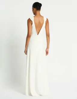New Sass & Bide ATHENA DRESS Size 8 in Ivory White - Formal Gown for rent on The Volte - image 4