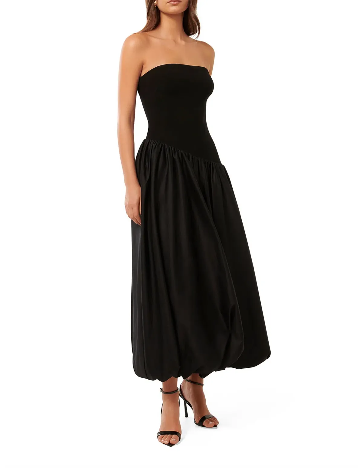 FOREVER NEW DELILAH BUBBLE HEM MIDI DRESS - Image 2