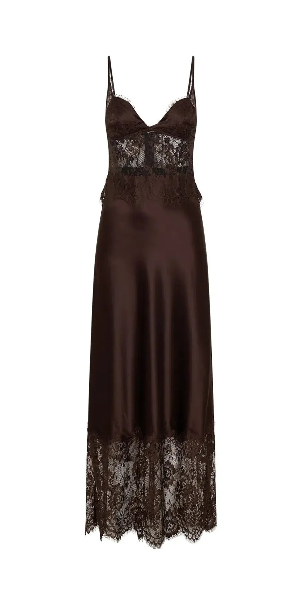 Sneaky Link- Lilah Maxi Dress- Chocolate- Size XL - Image 1