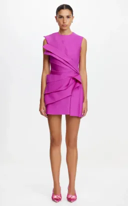 Acler- Kenley Mini Dress – Amethyst- Size 8 for rent on The Volte - image 1