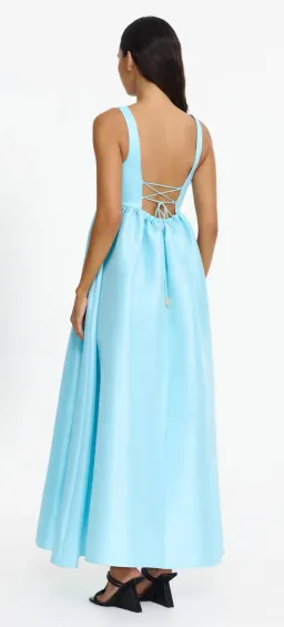 Acler- Redin Maxi Dress- Deep Sky Blue- Size 14 for rent on The Volte - image 2