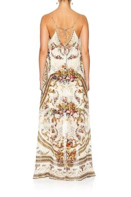 Camilla Olympe Ode Mini Dress with Sheer Overlay print Size 14 for rent on The Volte - image 4