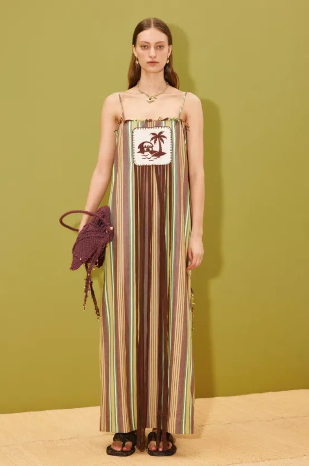 Alemais clover midi dress Size 8 - Image 1