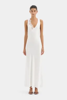 Sir the Label Montparnasse Gown Ivory Size 3 for rent on The Volte - image 1