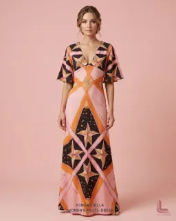 Kinga Csilla Women's Multi- Dress for rent on The Volte - image 1