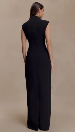 Meshki Michelle Cutout Maxi Dress Black size XXXL for rent on The Volte - image 2