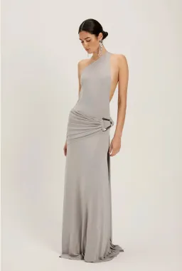 Ance Gria Gaia gown - Silver M for rent on The Volte - image 2