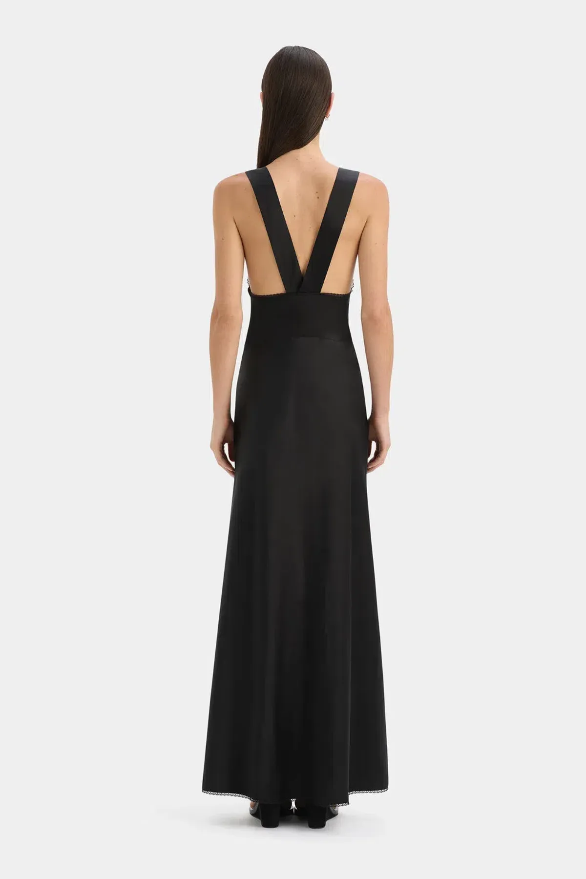 Sir the Label Aries Cut out Gown Black - Image 4