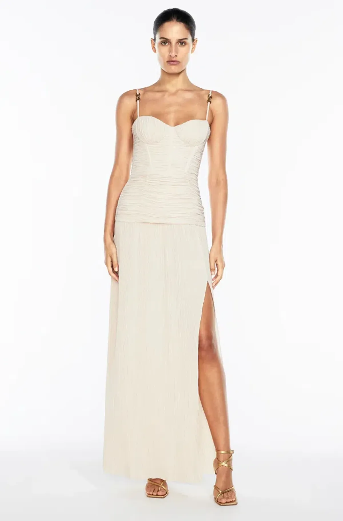 Manning Cartell Double Time Pleat Dress Size 10 - Image 5