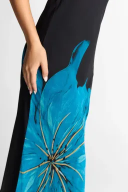 Sasha Therese Raya Maxi Dress Blue for rent on The Volte - image 2