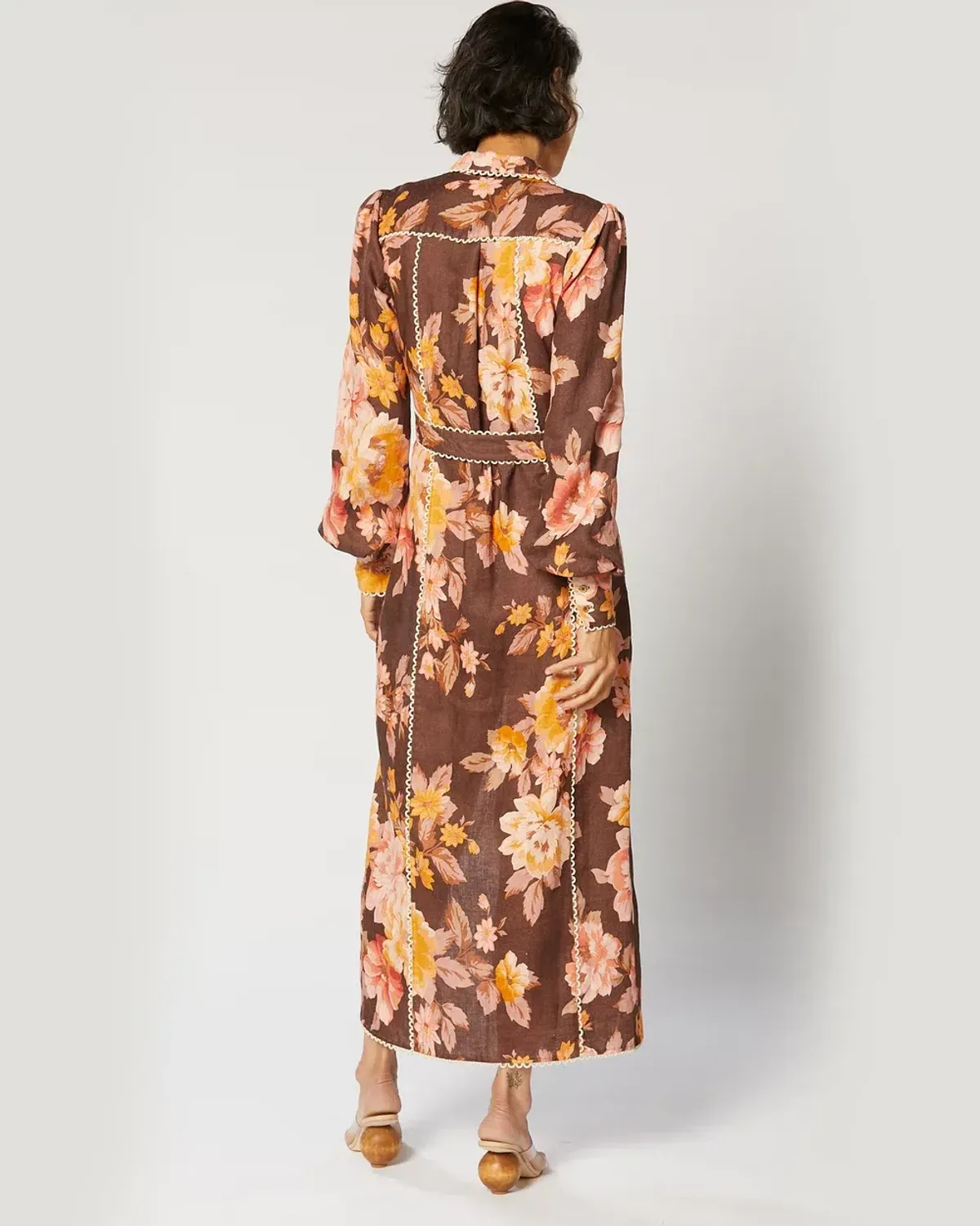 Winona Dahlia Button Maxi Dress - Image 3
