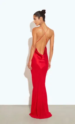 RAT & BOA - LOTUS SLIP DRESS RED for rent on The Volte - image 1
