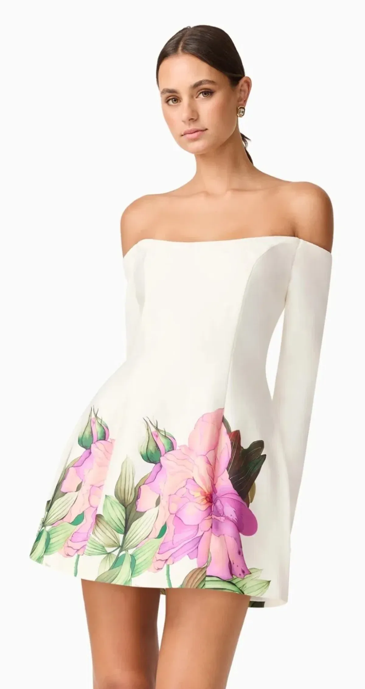 Elliatt Azelie Off The Shoulder Mini Dress Size M  - Image 1