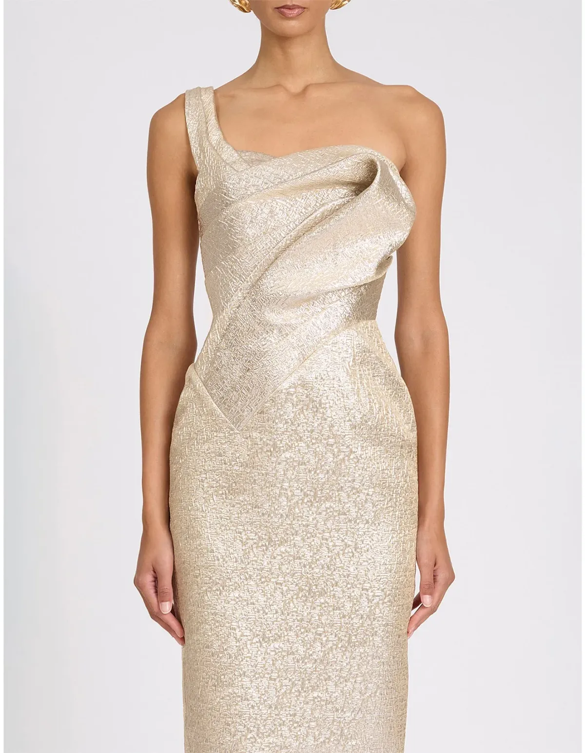 Eliya The Label Rose Dress Gold Size 8 - Image 6