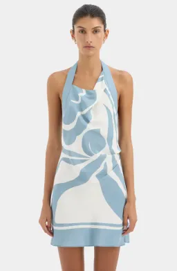 LILOU HALTER MINI DRESS - SIZE 8 for rent on The Volte - image 2