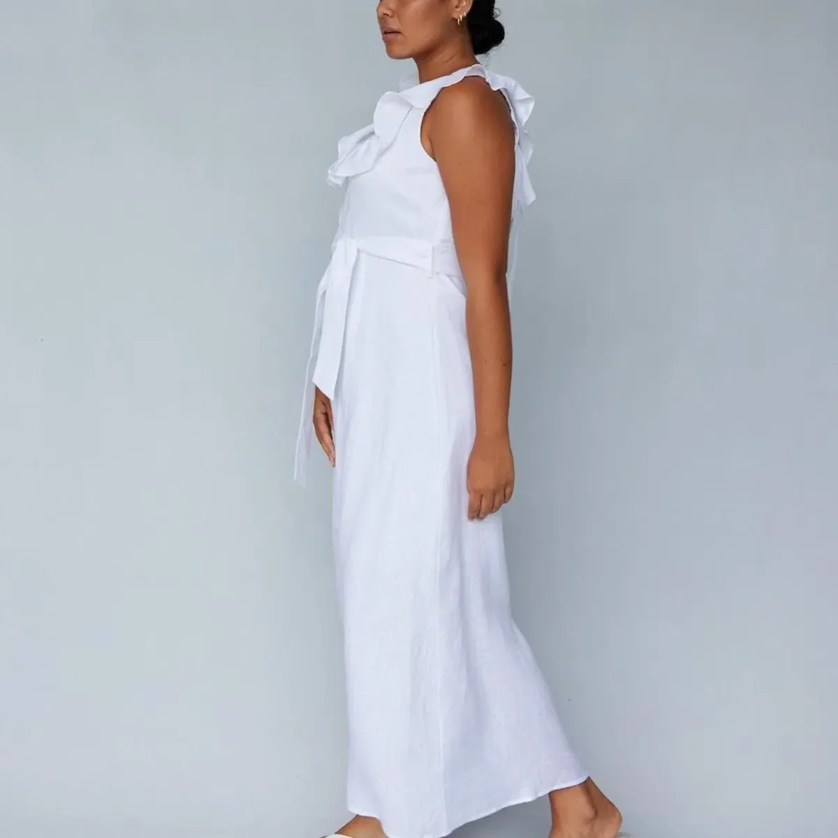 Amelius The Label Bohdi Linen Dress - Image 4