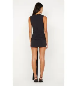 Bec & Bridge Domenic Asym Mini Dress in Black Size 6 for rent on The Volte - image 3