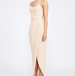 Shona Joy Core Lace up Maxi Dress Cream Size 8 for rent on The Volte - image 2