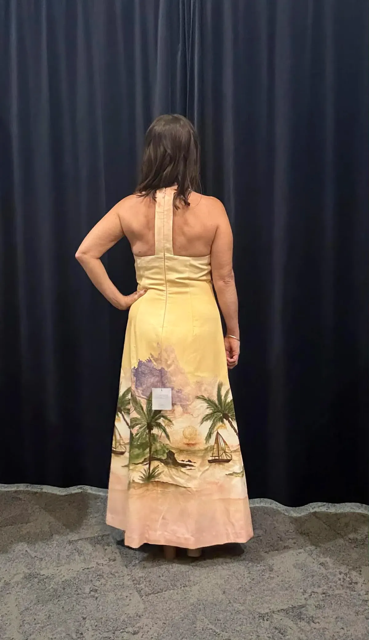 SHEIKE SEASCAPE MAXI DRESS SIZE 10 - Image 3