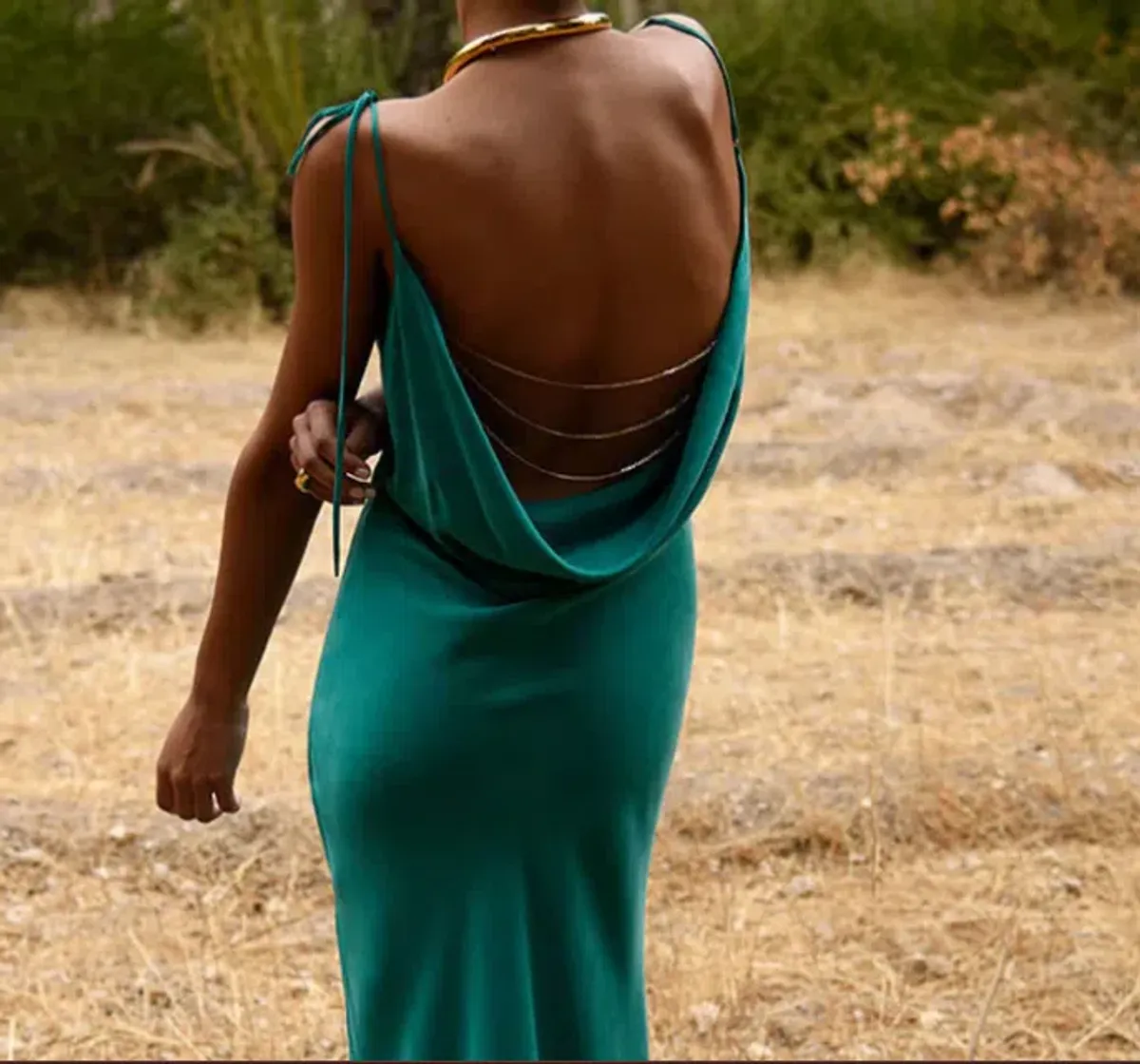 Rat & Boa Ophelia Dress Green - Image 2