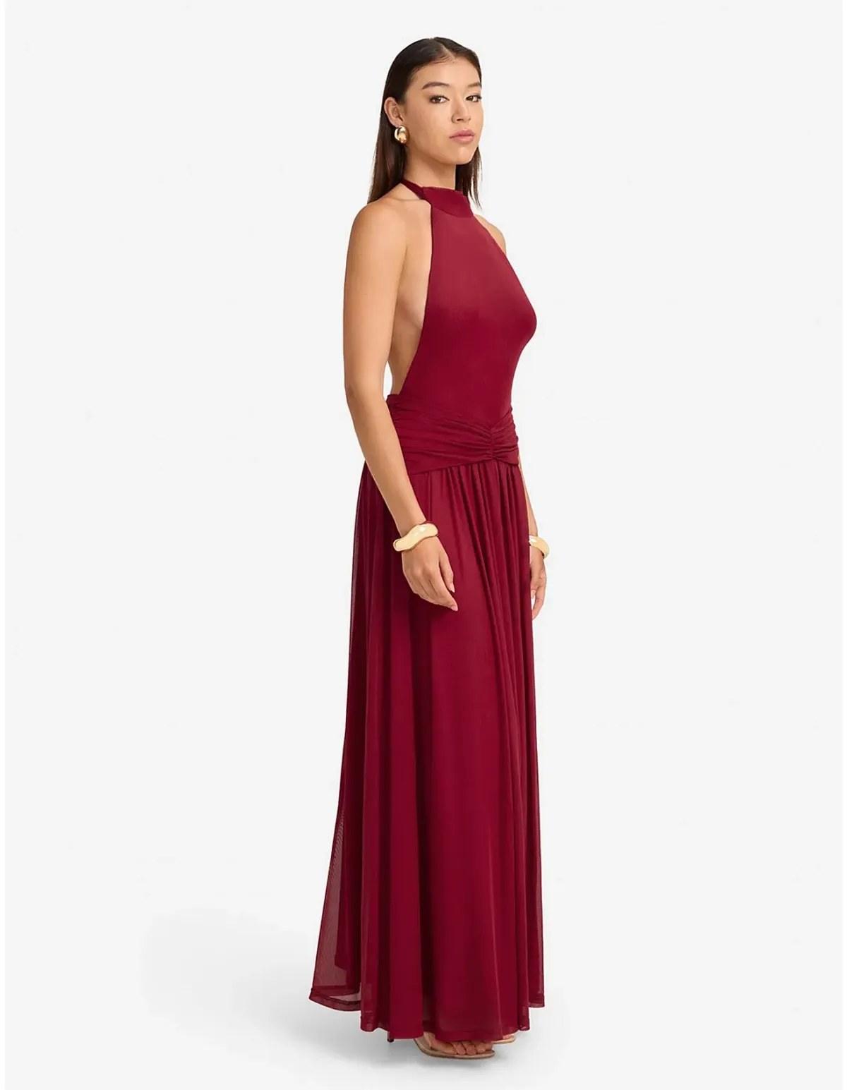 Runaway The Label Vanessa Maxi Dress Red Size 6 - Image 4