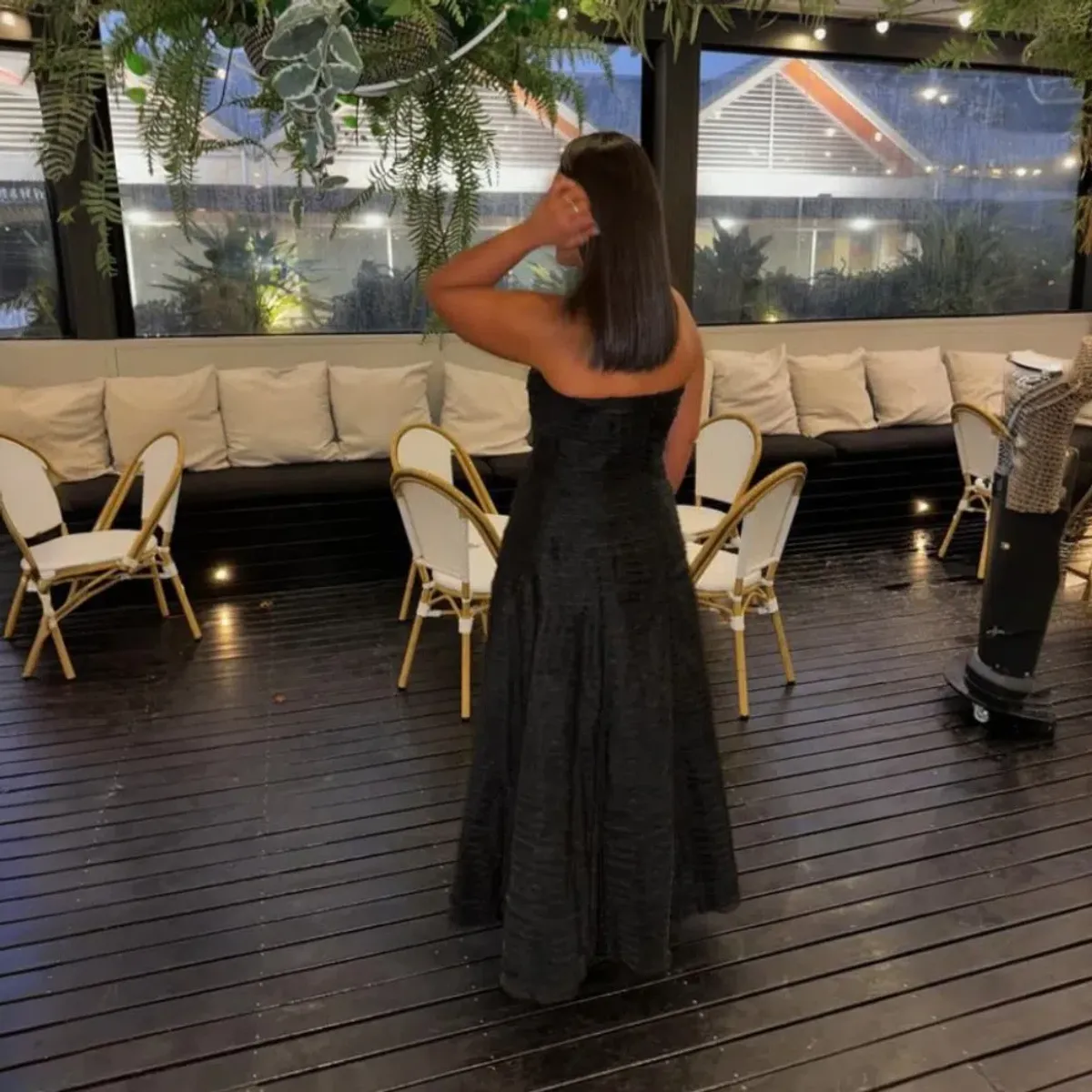 AJE Soundscape Maxi in Black Size 8 - Image 5