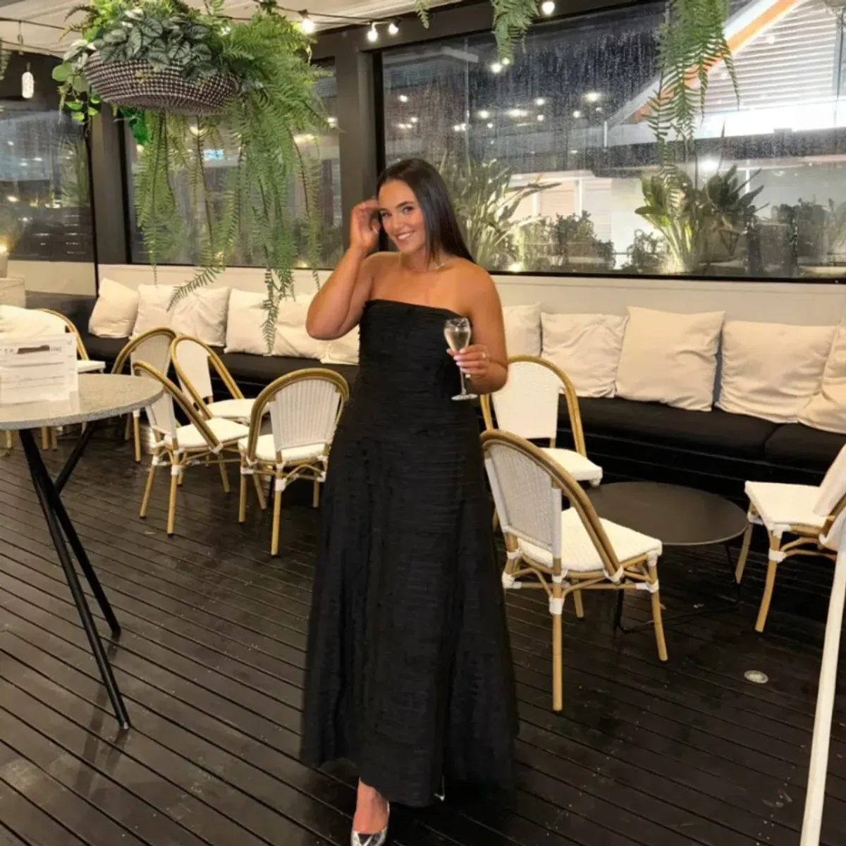 AJE Soundscape Maxi in Black Size 8 - Image 4