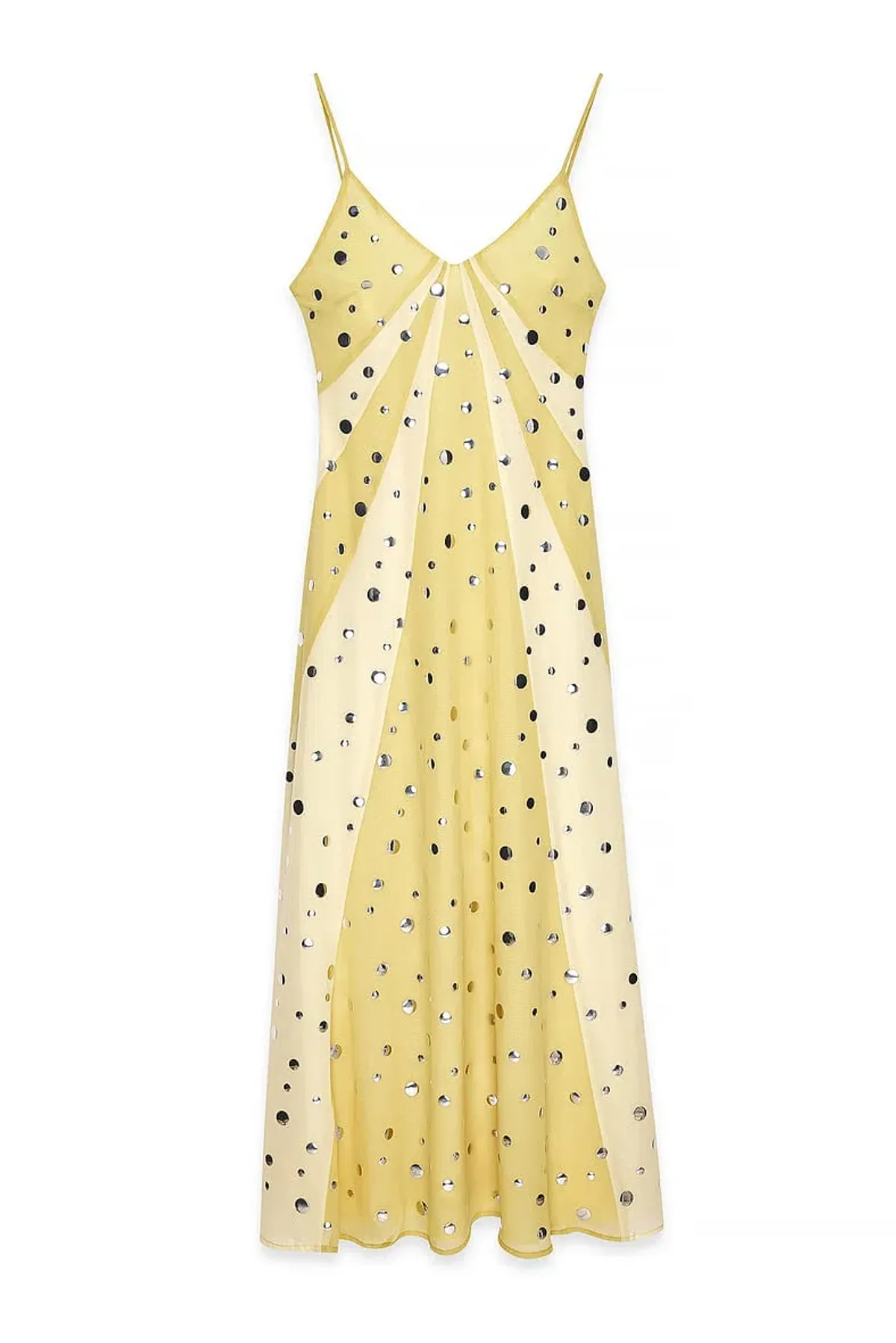 NAKD sequin dress yellow size S - Image 5