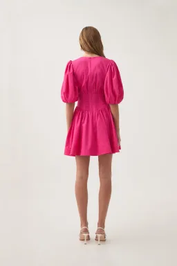 Billie Corded Mini Dress for rent on The Volte - image 3