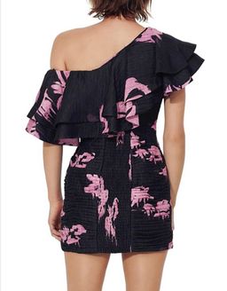 Aje Waves Mini Dress Print Size 8 for rent on The Volte - image 2