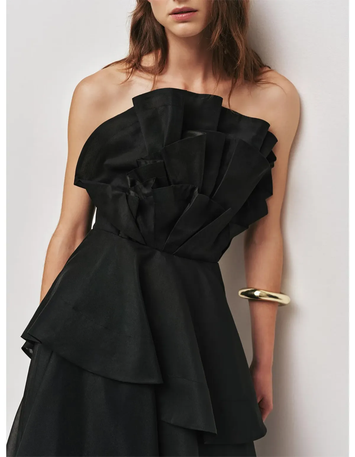 Aje Selestia Gown Black Size 10 - Image 2