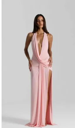 Natalie Rolt Winona Gown Pink Size 1 for rent on The Volte - image 1