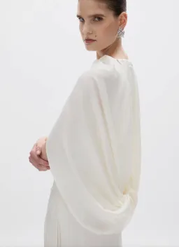 Rachel Gilbert Hallie Gown in White Size 1 / AU 8 for rent on The Volte - image 8